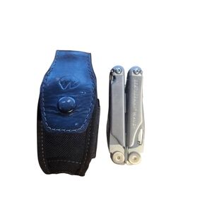 Original Leatherman Wave Multi Tool Pocket 17 Tools With Sheath